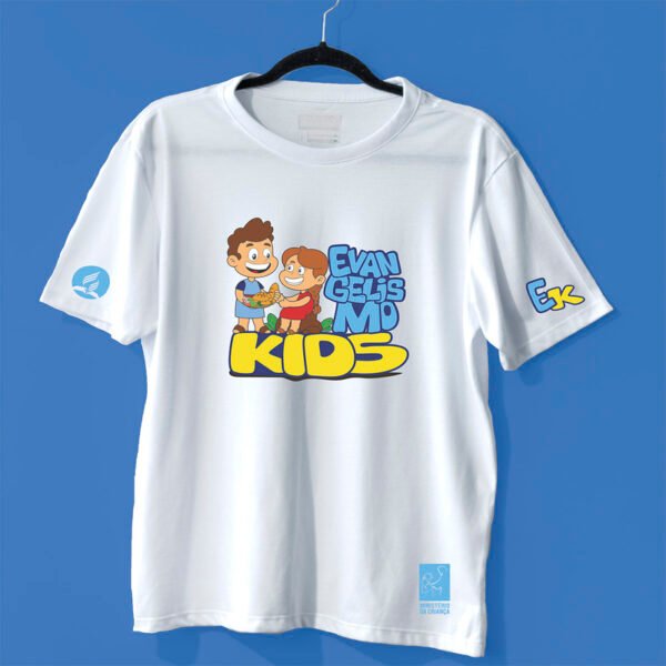 Camiseta Evangelismo Kids Branco